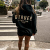 Moletom Oversized Preto Pré Venda