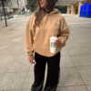 Moletom Oversized Bege