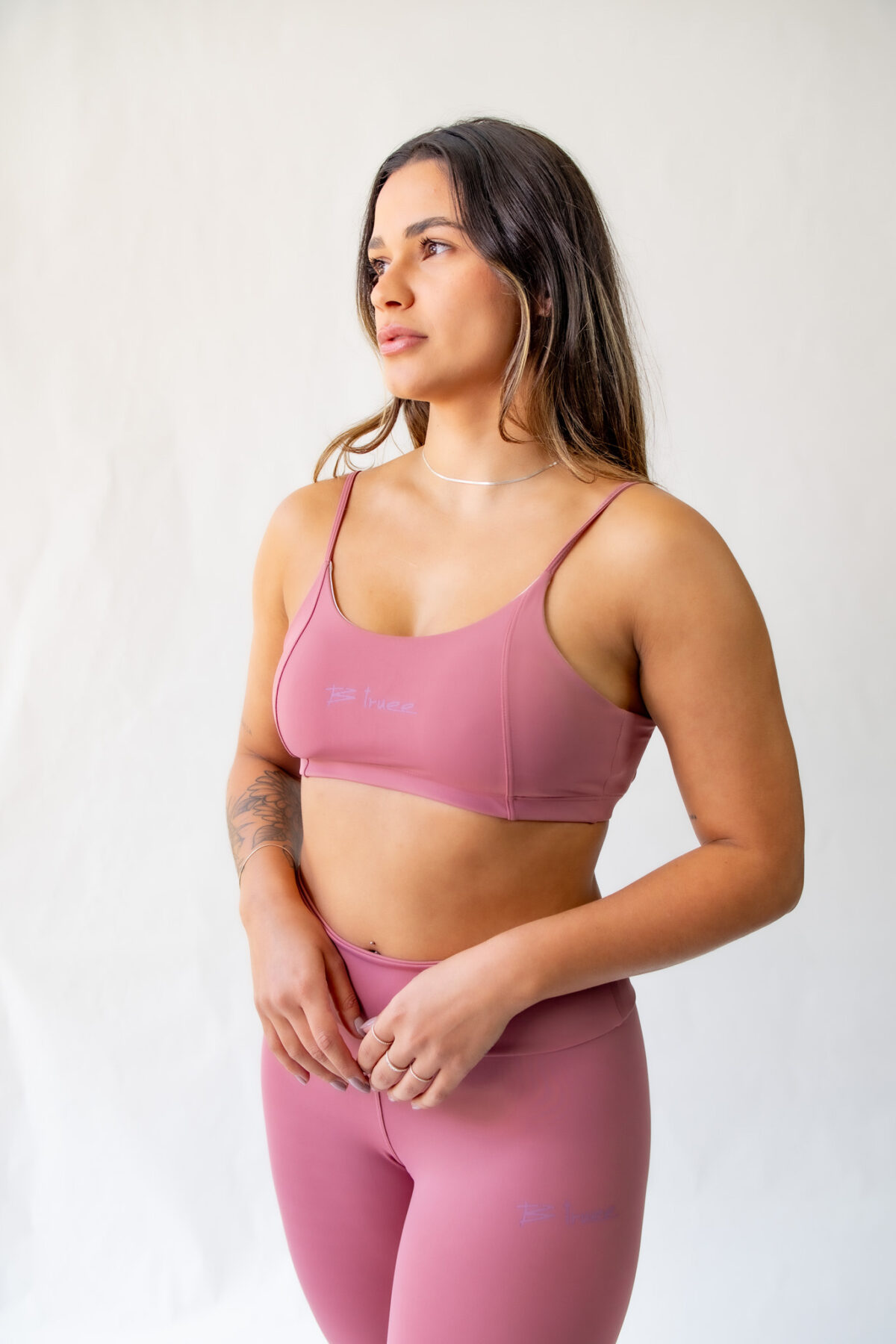 Top Fitinha Rosa Blush