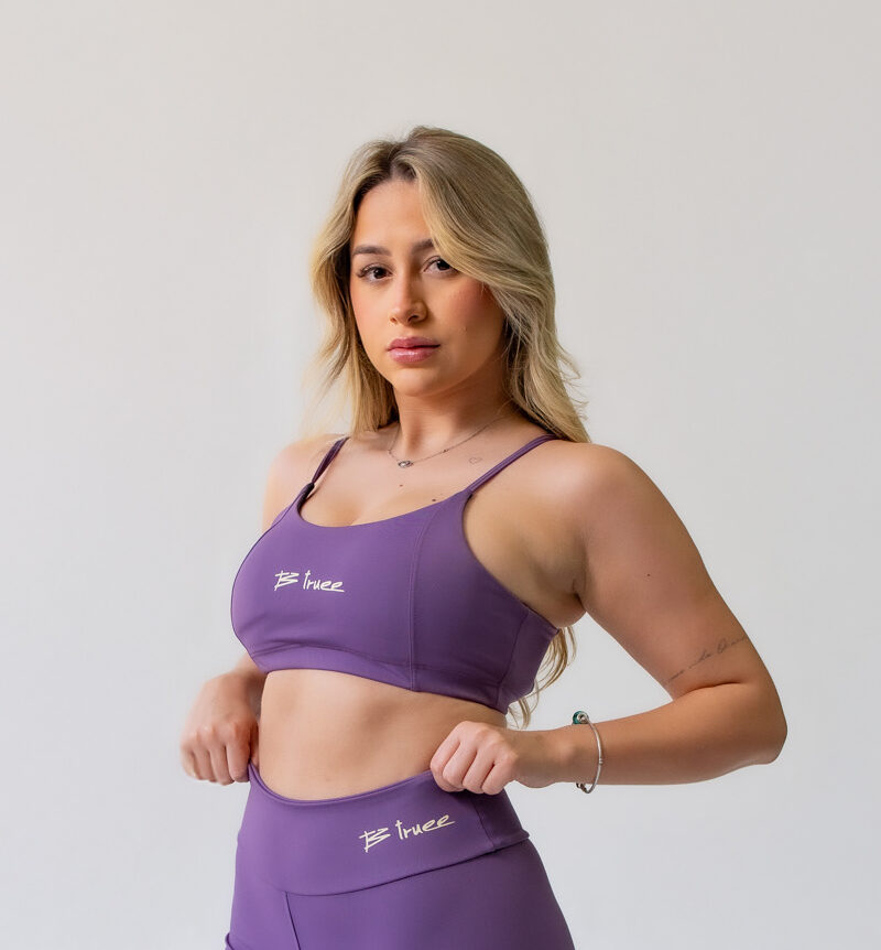 Top Fitinha Mauve