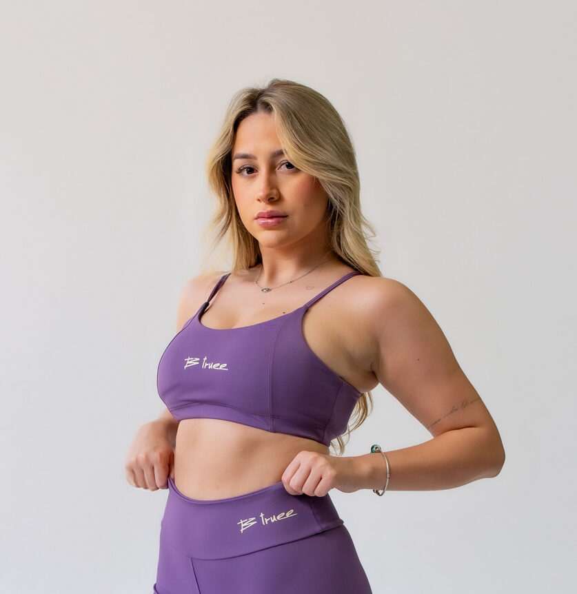 Top Fitinha Mauve