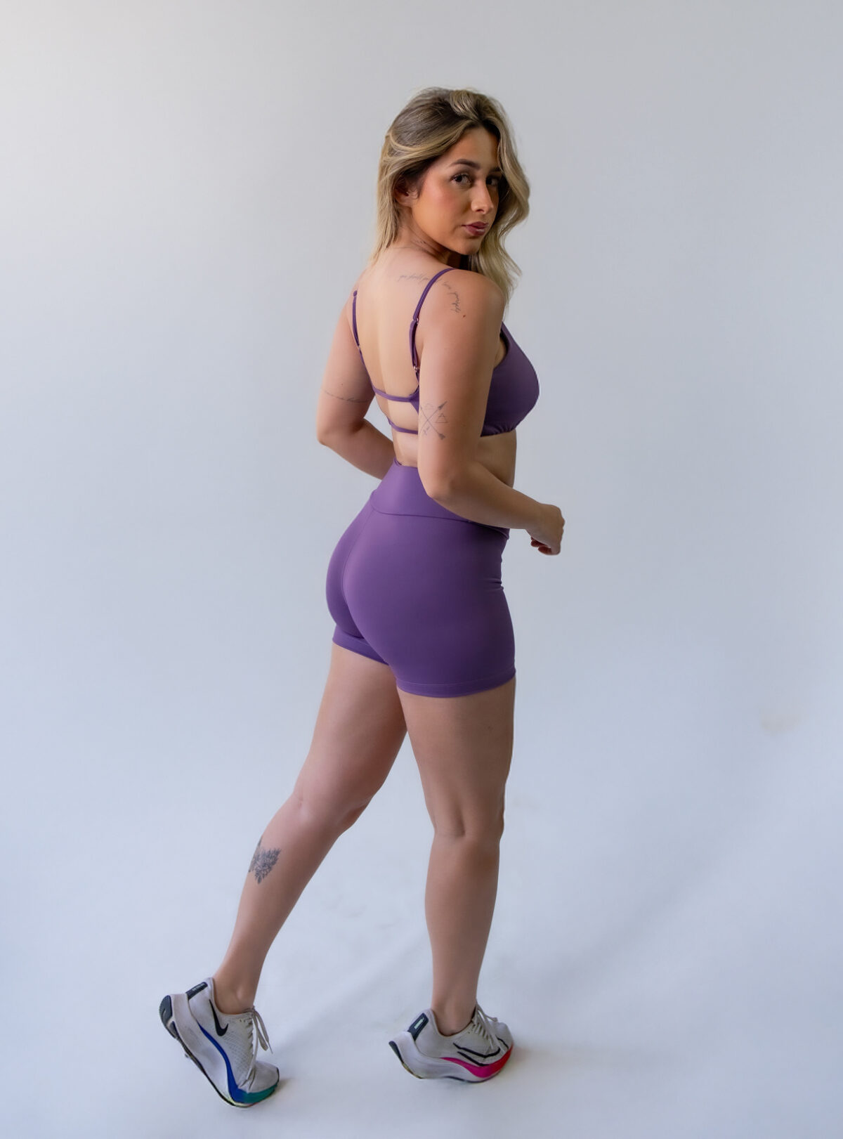 Top Fitinha Mauve