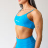 Top Fitinha Azul Royal