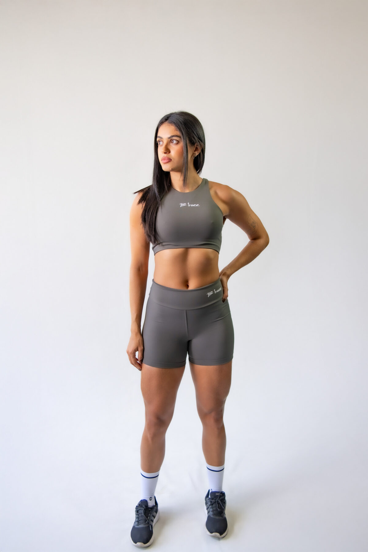 Top Regatinha Cinza Metal