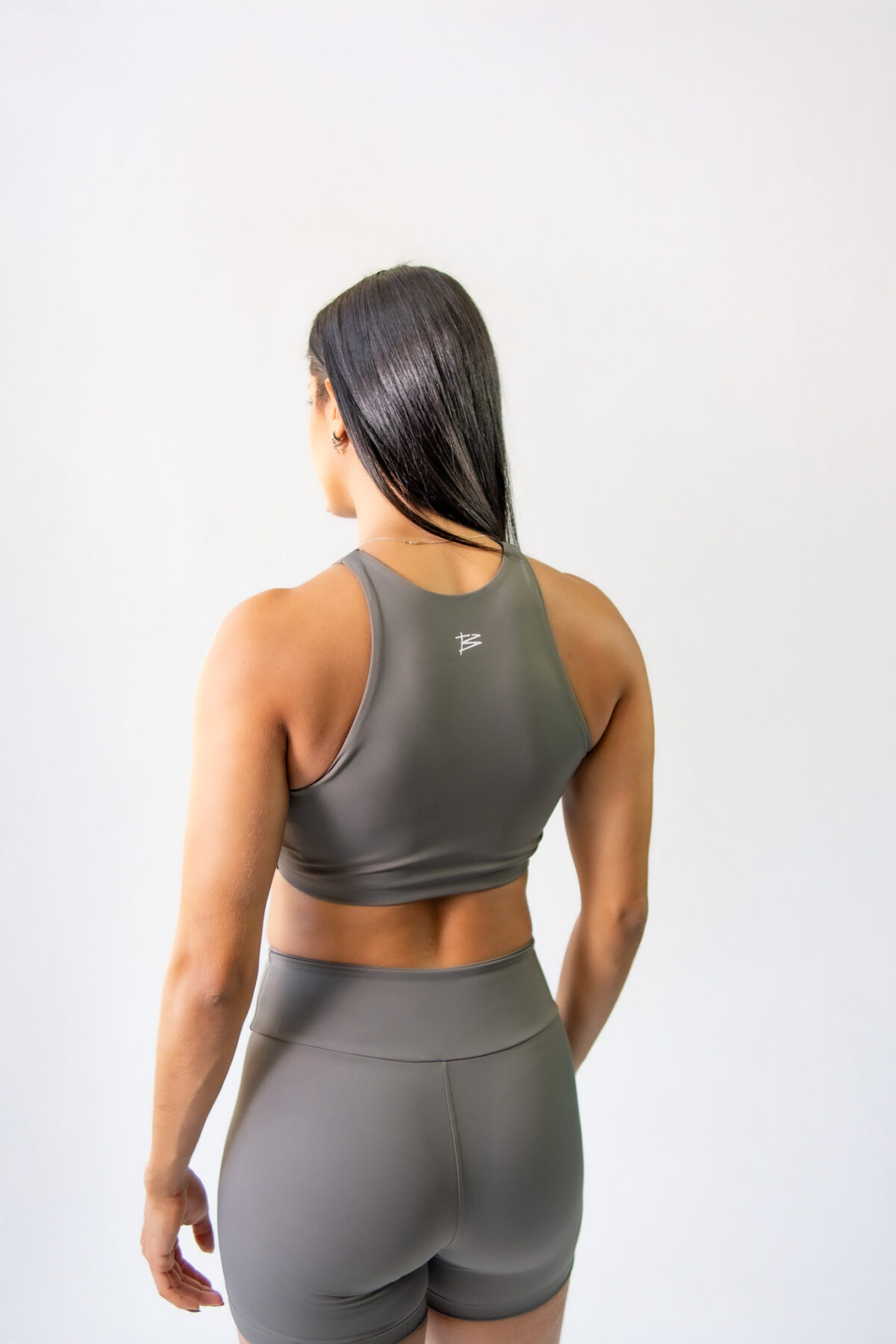 Top Regatinha Cinza Metal