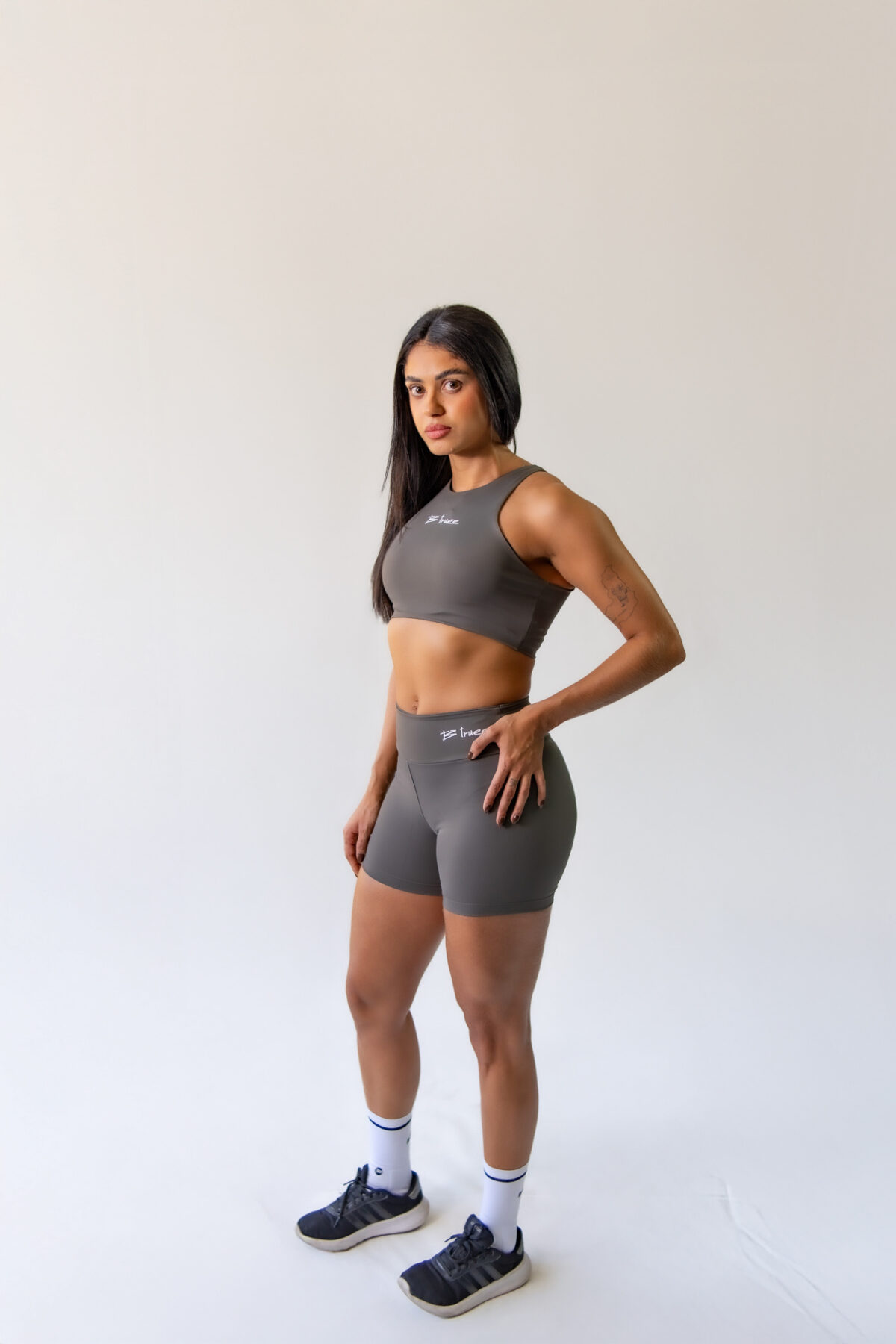 Top Regatinha Cinza Metal