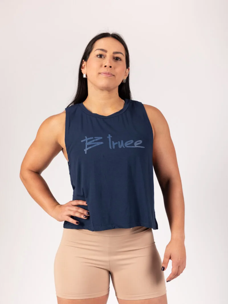 Cropped Regata Tech Azul